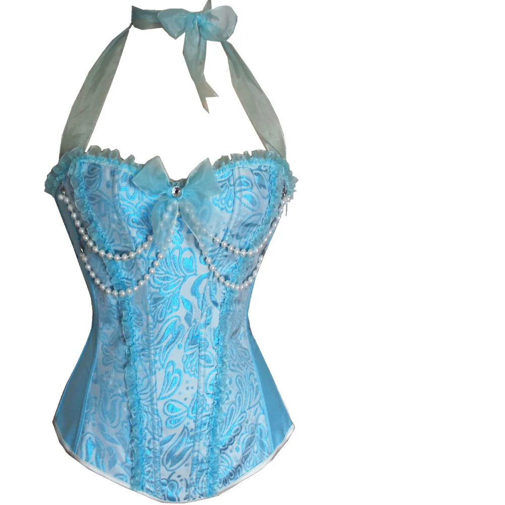 retro brocade steunk corset top with halter lace up back boned bustier ebay 2017 new turquoise and silver halterneck fashion corset tops lace up brocade bustier retro brocade steunk corset top with halter lace up back boned bustier ebay 2017 new turquoise and silver halterneck fashion corset tops lace up brocade bustier