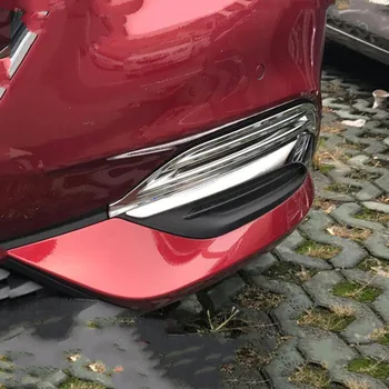 

Free Shipping For Buick Regal 2017 2PCS High Quality ABS Chrome Car Front Headlight Fog Lamp Cover Trim Car Styling Accessories