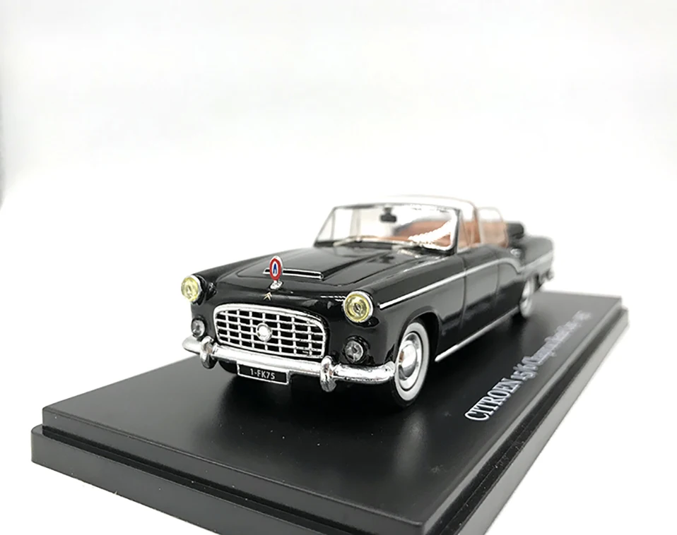 Diecast 143 norev model cars CITROEN 156 CHAPRON RENE COTY-1957 High simulation retro collection gift Metal model toy car (1)