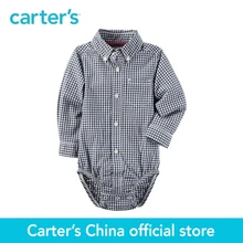 Carter de 1 pcs bébé enfants enfants Vichy Bouton-Avant Body 225G603, vendu par Carter de Chine officielles magasin