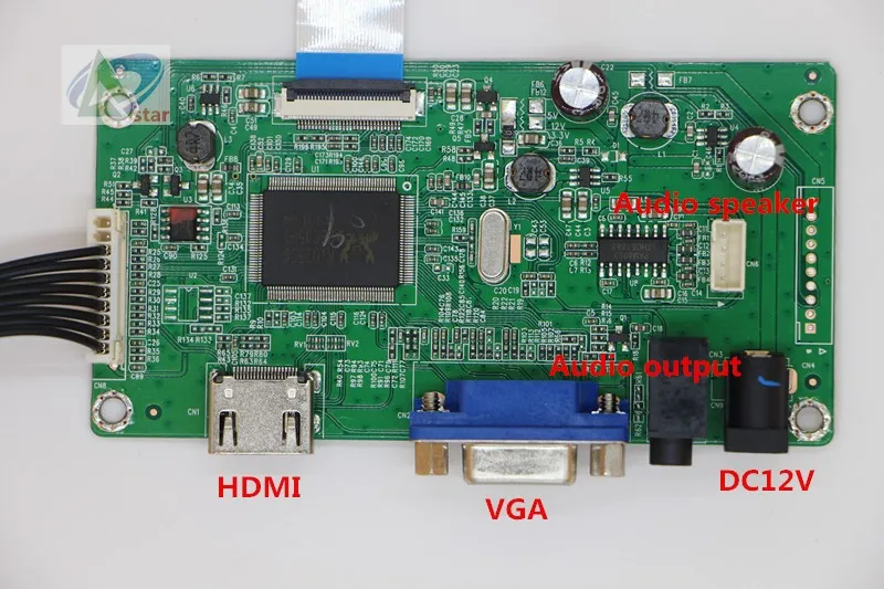Плата контроллера HDMI VGA для ЖК экрана 11 6 дюйма 13 3 14 дюймов 15 B116XAN02 Φ 1366x768 EDP|board