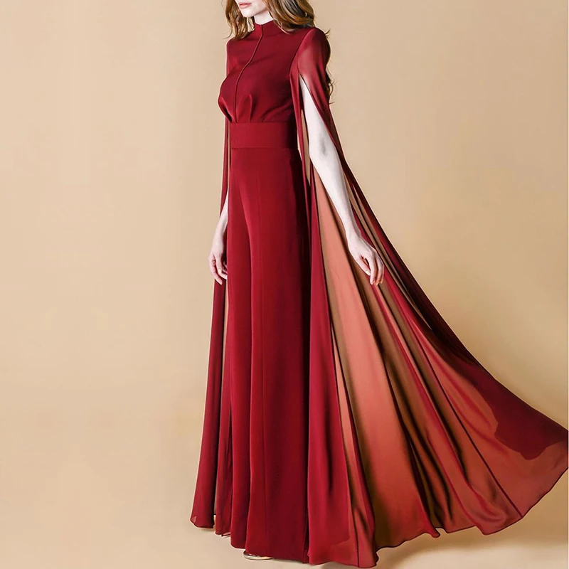 wine red jumpsuit-11