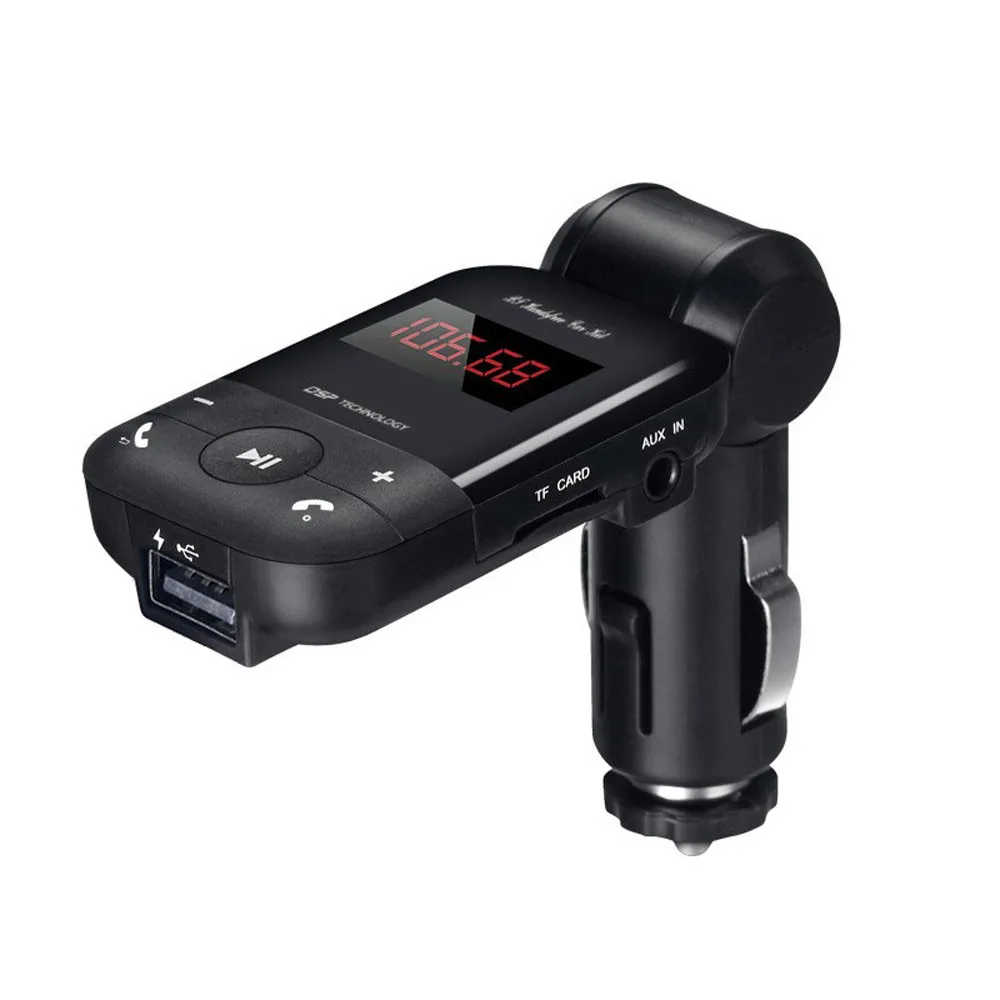 

auto USPS BT-26 Car Kit Bluetooth FM Transmitter USB Car Charger MP3 Player LED Display car accessories 2019 NEW