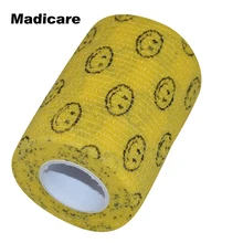 10 рулонов " x5yds Кобан Себя Приверженцем Обёрточная бумага самоклеящаяся повязка нежный Клейкие ленты спортивные самоклеющиеся Нетканые сцепления повязки