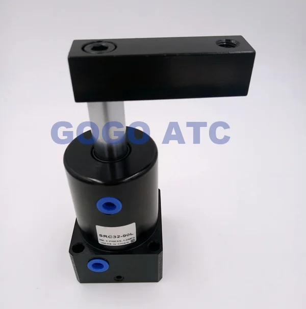 Rotate the cylinder with rotating clip 5