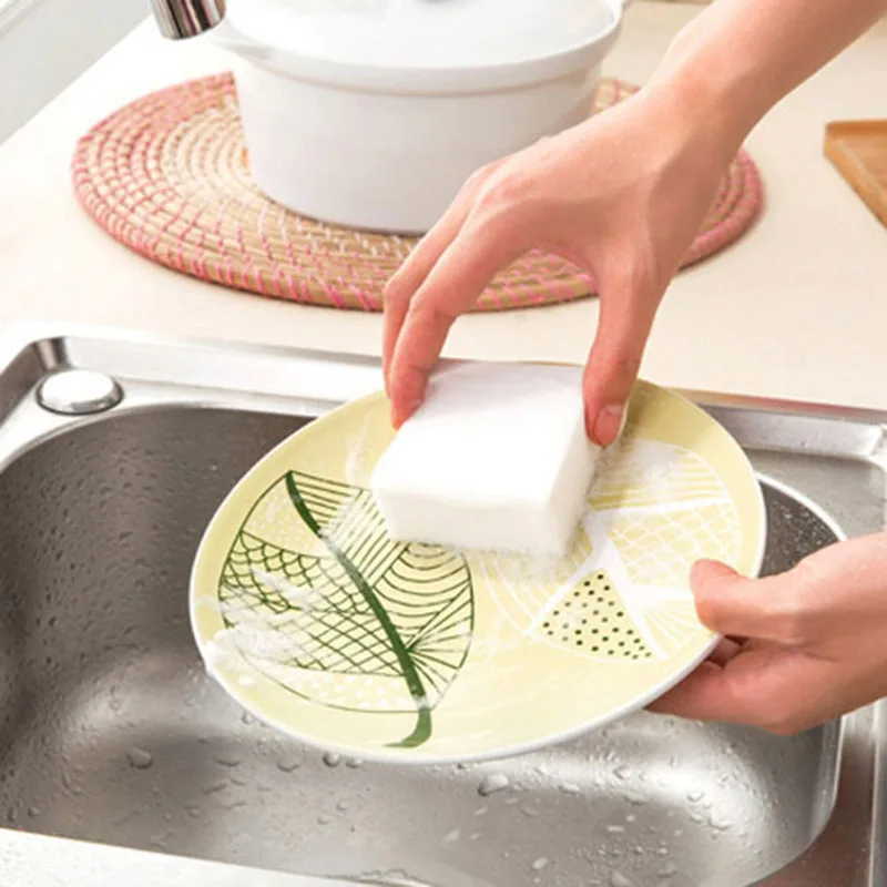 

Melamine Magic Kitchen Sponge Thick Tech Strong Decontamination Cleaning Keyboard Cleaner Kitchen Accessorie Washing Sponges