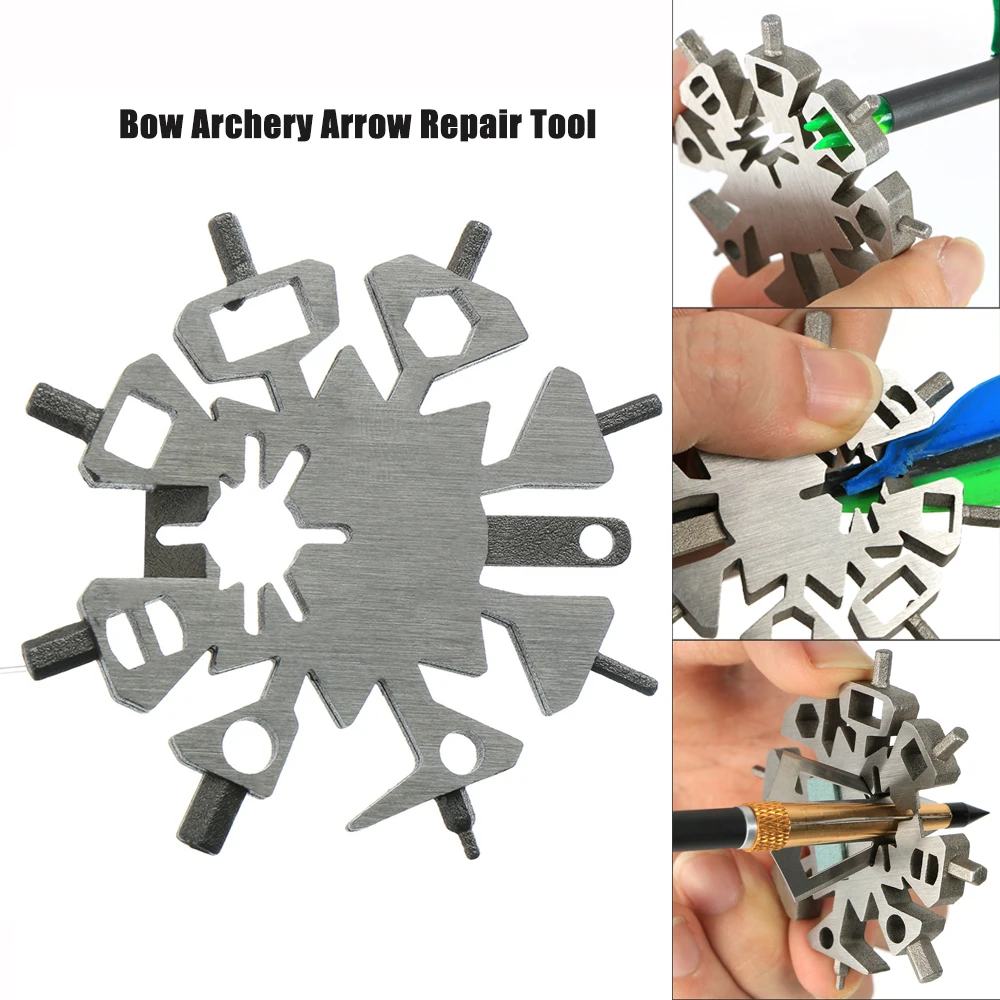 

Multifunctional Arrow Tool Recurve bow and arrow composite archery accessories Bow Archery Arrow Repair Tool