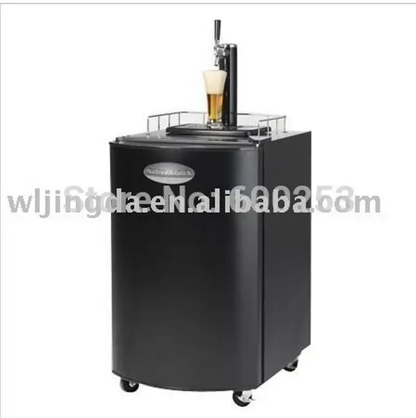 Одиночный кран Kegerators пивная машина BC-150C черная дверь хорошего качества! Фирменный магазин