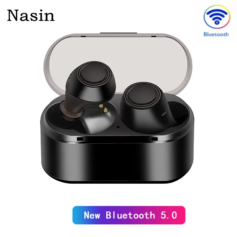 Nasin, новинка, TWS26, Мини, Bluetooth 5,0, наушники, в уши, беспроводная гарнитура, стерео, наушники, Спортивная гарнитура с микрофоном для Xiaomi huawei