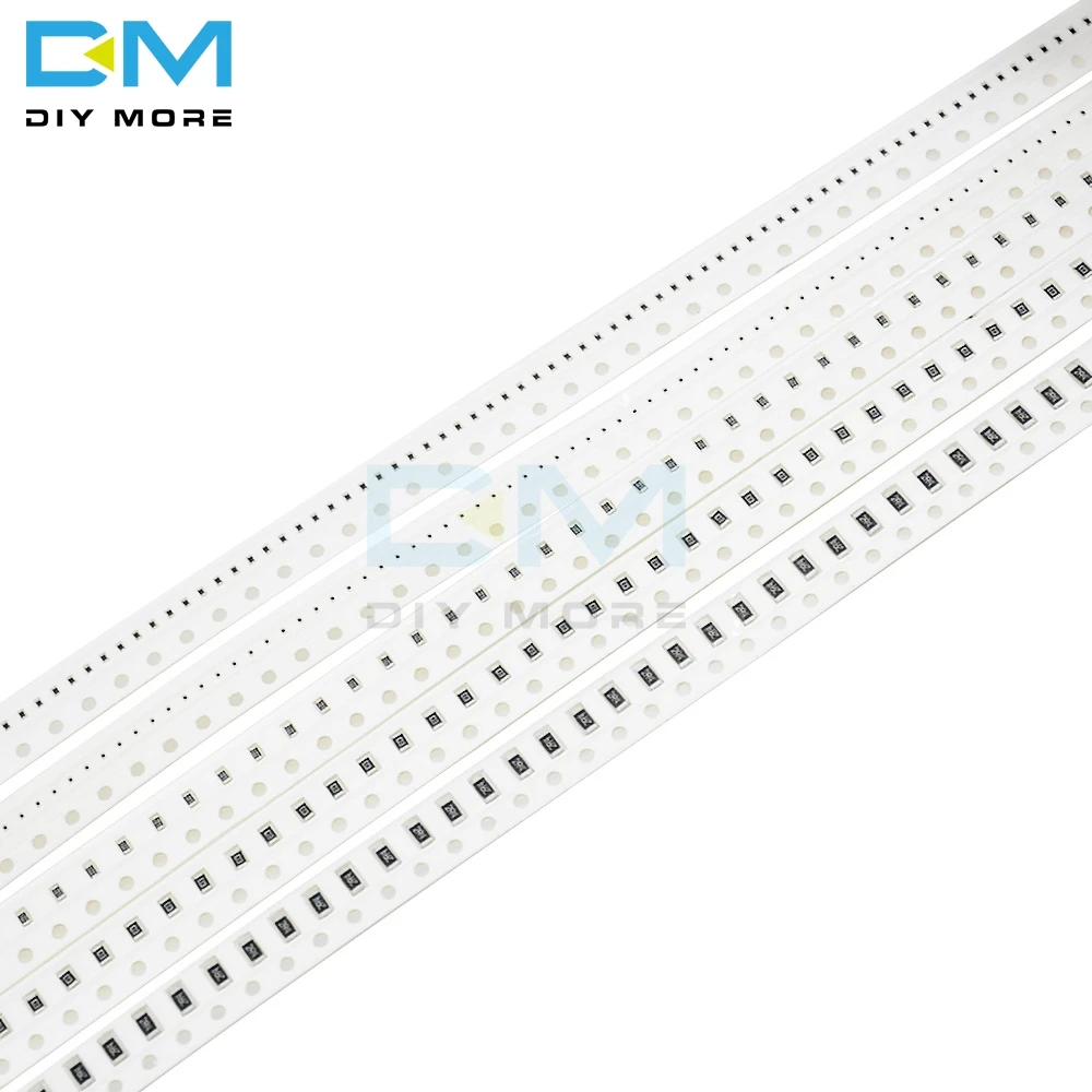1700 шт. бескорпусный резистор постоянного сопротивления SMD0201 SMD0402 SMD0603 SMD0805 SMD1206 1ohm