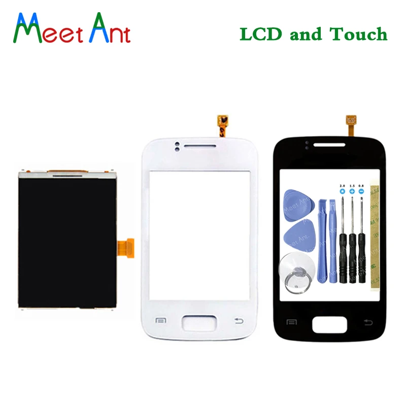 

High Quality 3.14'' For Samsung Galaxy Y Duos S6102 Lcd Display With Touch Screen Digitizer Sensor