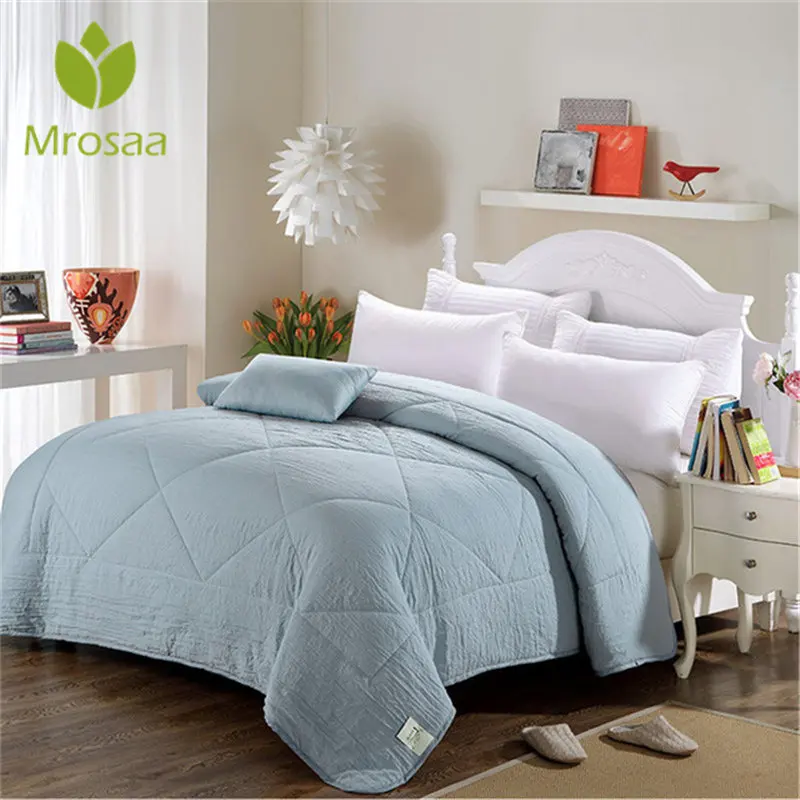 New Air Conditioning Cool Quilt Washing Cotton Duvet Quilt Silk