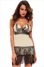 eyelash lingerie sexy lace lingerie dress baby doll backless Dress ropa interior mujer sexy erotica for