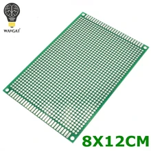 Placa universal do pwb 8*12 cm do protótipo de cobre do dobro-lado de wavgat 8x12 cm para arduino