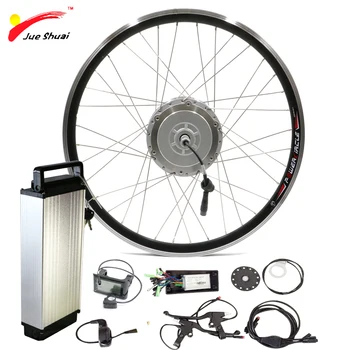 

48V 250W 350W 500W Front Motor Wheel with Lithium Ion Battery for 700c Bike Wheel Ebike E-bike Sets Electric Bike Conversion Kit