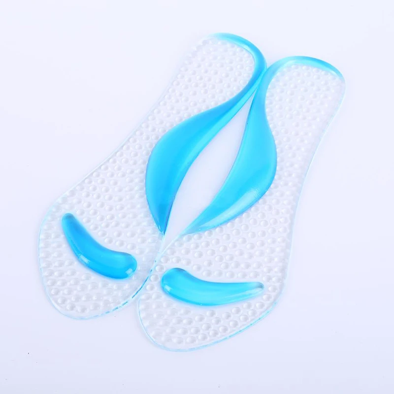 

1 pair Non-Slip Sandals High Heel Arch Cushion Support Silicone Gel Pads Shoes Insole Woman Insoles cushion FM0995