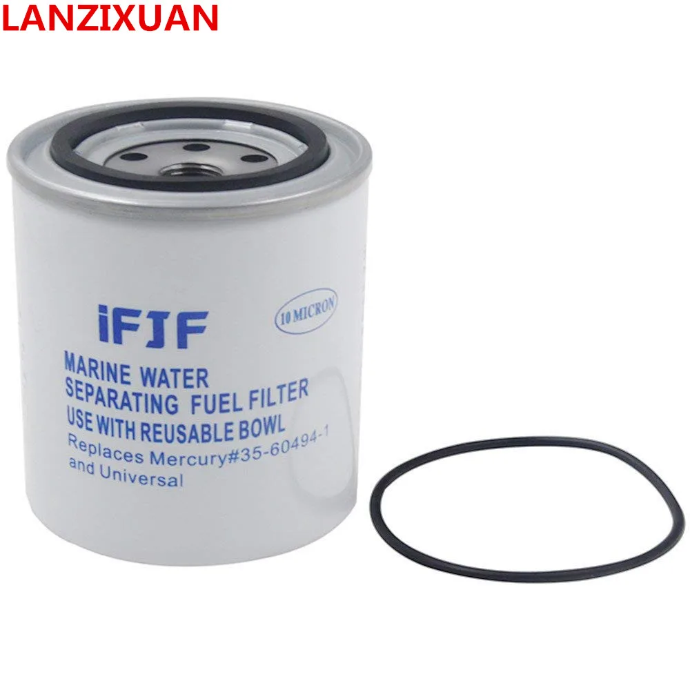 

Outboard Fuel Filter Marine Boat Fuel Water Separator Filter 10 Micron S3123