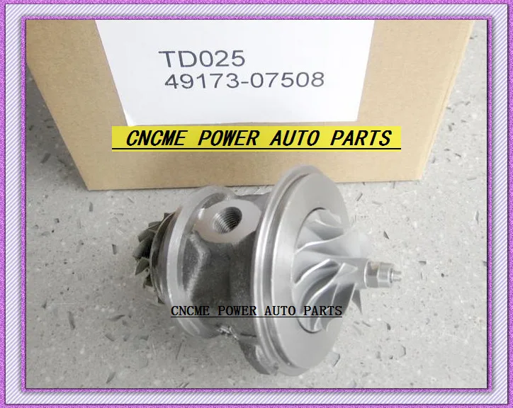 TURBO cartridge CHRA TD02 49173-07508 For FORD Fiesta For Focus C-MAX For Citroen C3 C4 For Peugeot 307 DV6B DV6ATED4 DV6UTED4 1.4L (1)