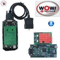 Новый дизайн + Натуральная 5.008R2 + 5.00.12 Keygen WOW Snooper CDP Bluetooth с полным телом крышка VD TCS CDP для OBD2 машин и грузовиков - изображение