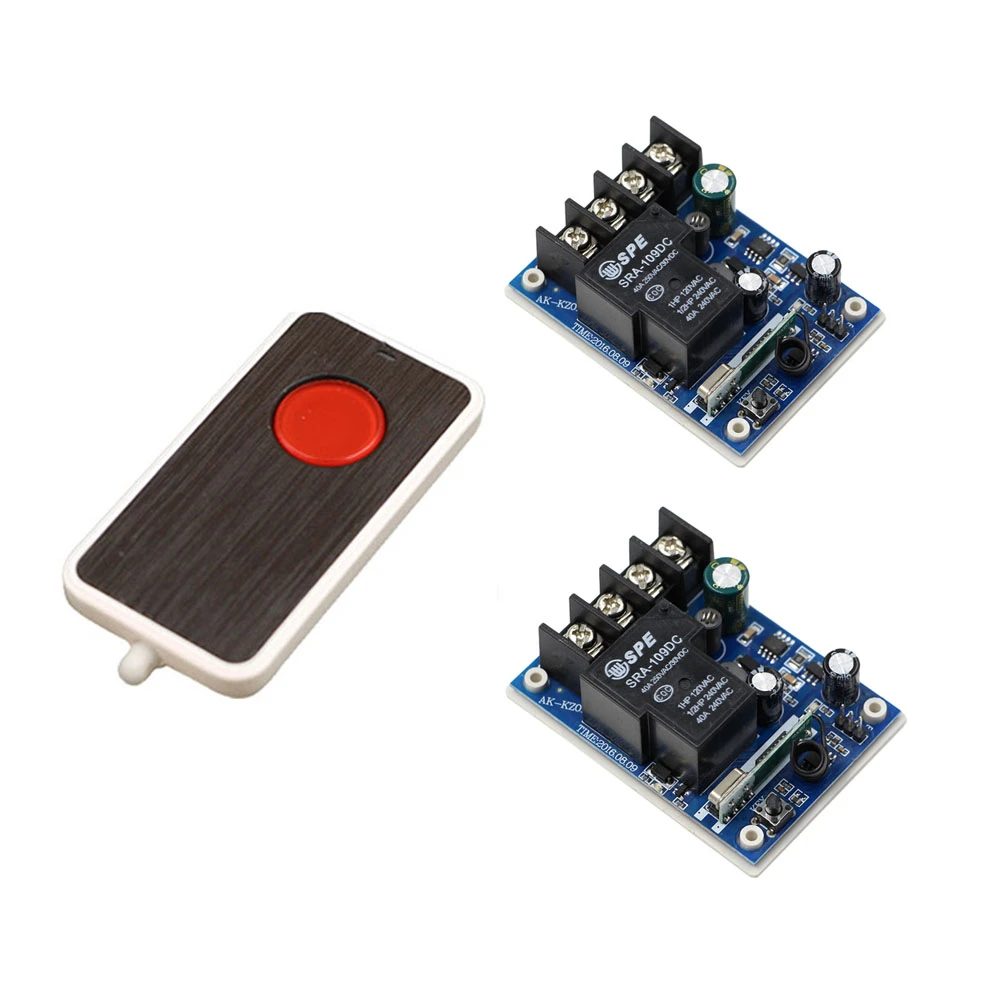 4 Way Wireless Multi Lamp Light RF Remote Switch Receiver Module Controller