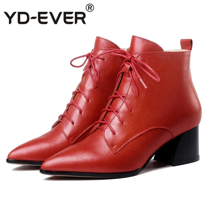 Yd Marque Nouvelle Superstar Qualité Britannique Noir Cuir Arrivée Véritable Cheville De rouge Couleur Bottes Chelsea Haute En Rouge ever gFfrwqW1g