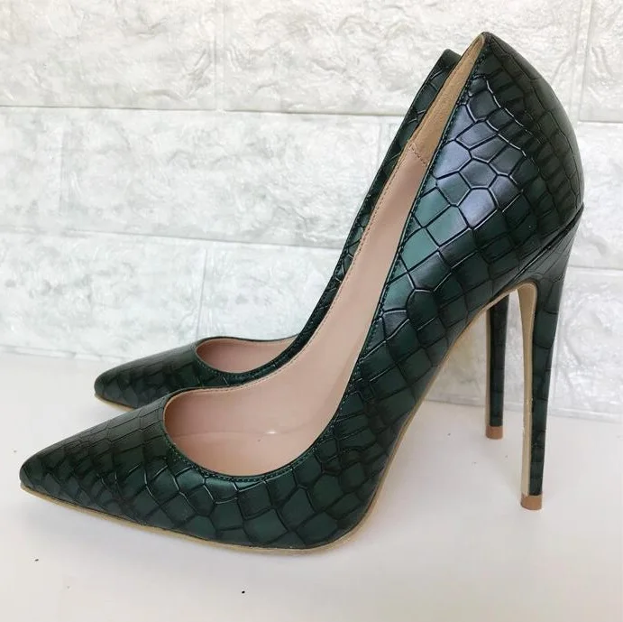 solid color pumps