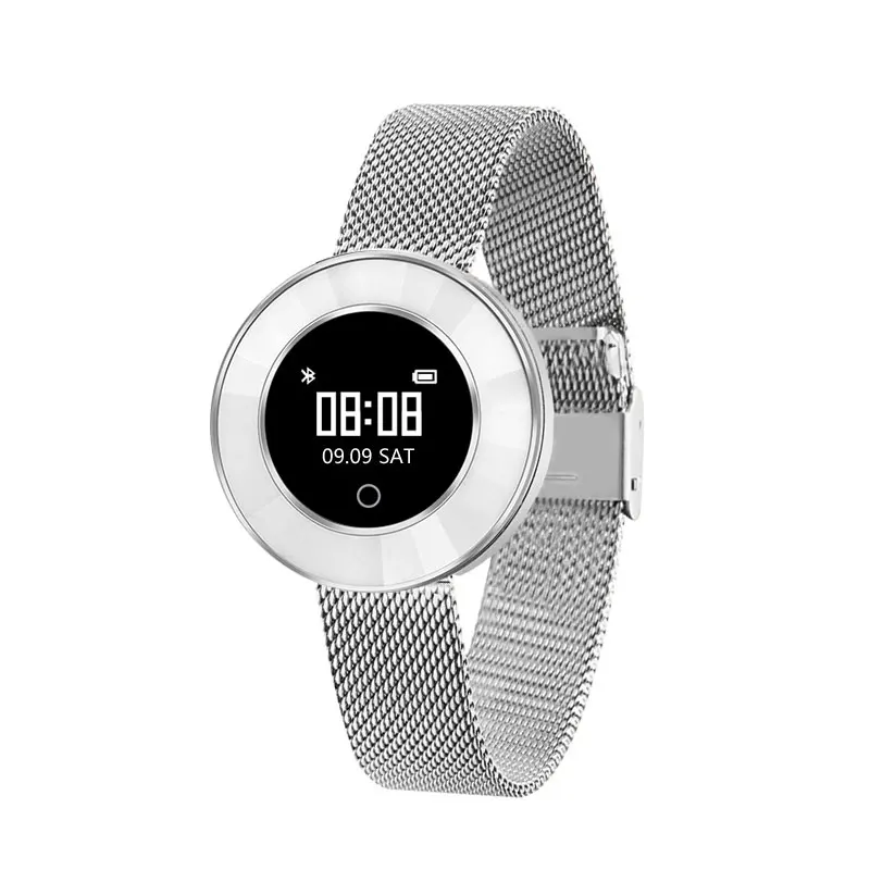 

Luxury Smart Band For Women Heart Rate Pedometer IP68 Waterproof Smart Bracelet Phone Watch Fitness Tracker Message Reminder