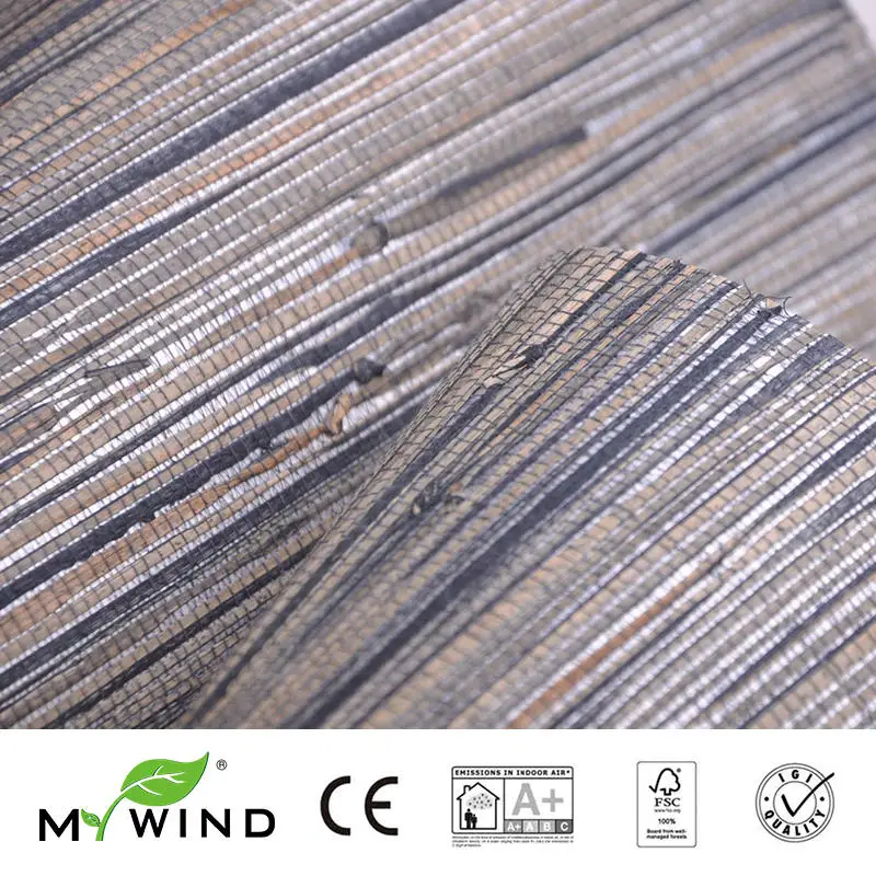 

3D wallpapers designs curtains luxury 3d mural fabric tv office wall paper 2019 MY WIND Grasscloth Wallpaper sea grass