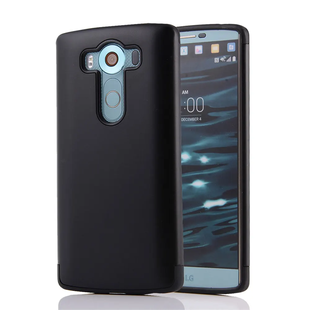 For LG V10 [Simple COOL] PC + TPU Hybrid Cell Phone Back