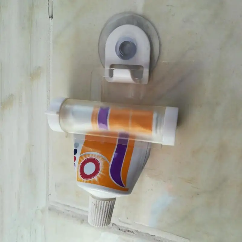 

1 Pcs 5 Color Rolling Squeezer Toothpaste Dispenser Tube Sucker Holder Dental Cream Bathroom Manual Syringe Dispenser