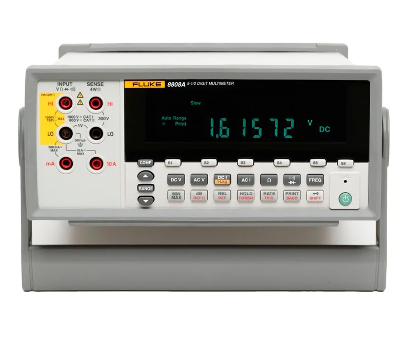 

Fluke F8808A Digital Multimeter Five Half-precision Desktop Multimeter
