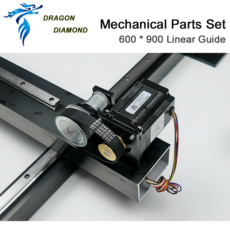 Оригинальные CO2 Лазерные Механические комплекты запасных частей 600 мм* 900 мм для лазерной резки