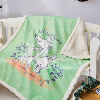

baby blankets Soft Plush cartoon animals style Coral Fleece newborns receiving blanket stroller blanket infant nap swaddle wrap