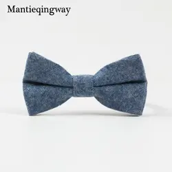 Mantieqingway Формальные Детские костюмы с бантом для детские узкие бабочкой милые хлопковые детские лук Галстуки Gravatas Borboleta Воротник Дети