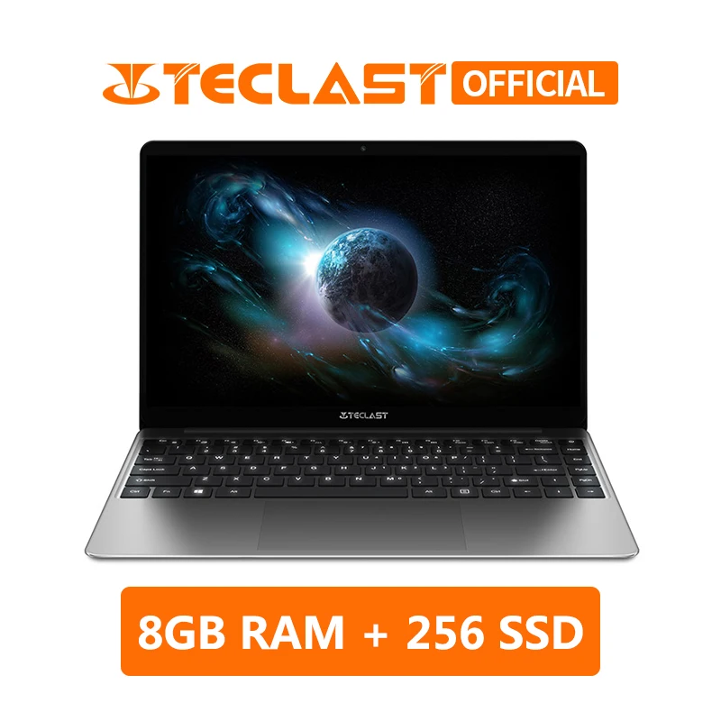 

Ultra Thin 14 inch Teclast F7 Plus Laptop 1920 x 1080 Windows 10 OS Intel Gemini Lake N4100 Quad Core 8GB RAM 256GB SSD Notebook