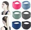 Bohème BOHO large coton Stretch femmes bandeaux casque bandeau Turban chapeaux Bandage bandes de cheveux Bandana Fascinator ► Photo 2/6