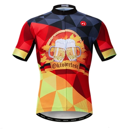 Велоспорт Джерси Мужская профессиональная команда велосипед Топ рубашка Лето короткий рукав MTB Одежда для велоспорта Ropa Maillot Ciclismo велосипедная одежда - Цвет: CF0111