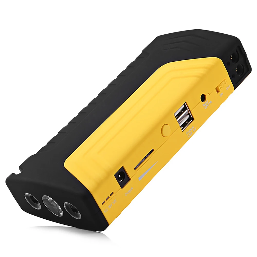 

12000mAh Multifunction Portable Car Jump Starter Mobile Power Pack Rechargeable Battery Booster Smart Starting Device Charger
