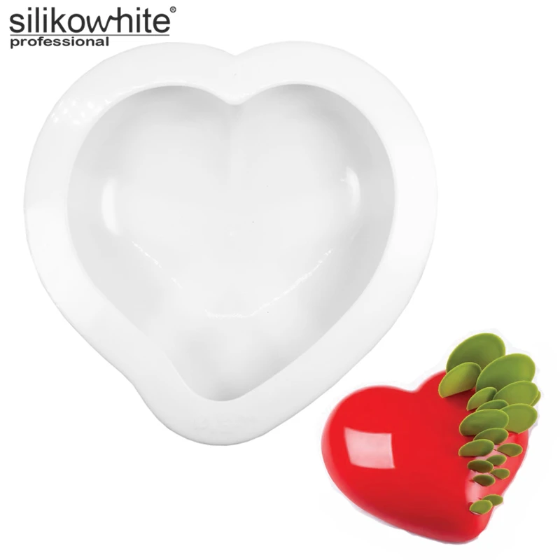 Silikowhite Nouveau Sweet Love Coeur 3d Silicone Gateau Moule Ti Amo Cuisine Ustensiles De Cuisson Outils De Cuisson Pour Les Cremes Glacees Chocolats Diy Outils Aliexpress