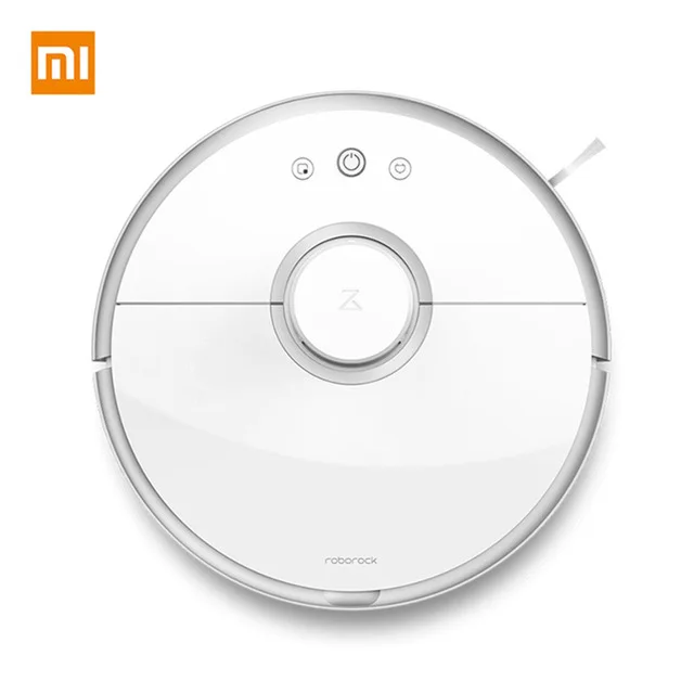 Робот-пылесос xiaomi Roborock S50 S55, 2 умные планируемые мойки, автоматическое подметание для умного дома - Цвет: white