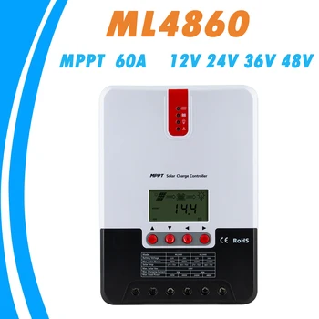 

MPPT 60A Solar Charger Controller 12V 24V 36V 48VAuto Lead Acid Gel lithium ion Charge Controller for Max 150V Solar Panel Input