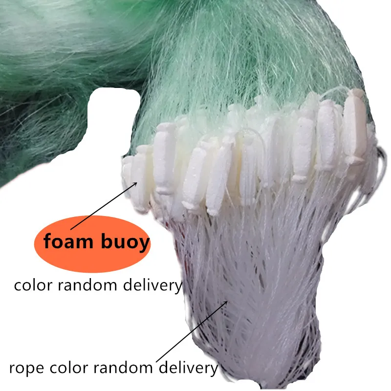 3layer fishing net depth 1.0m-1.2m gill net length 45m mesh 1.5cm-5cm mesh fishing network monofilament nylon net rede de pesca