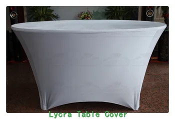 

5PCS Lycra/Spandex Table Cover/Tablecloth/Table Runner/Chair Cover Sashes for Wedding/Hotel/Banquet/Party/Home decor&textile