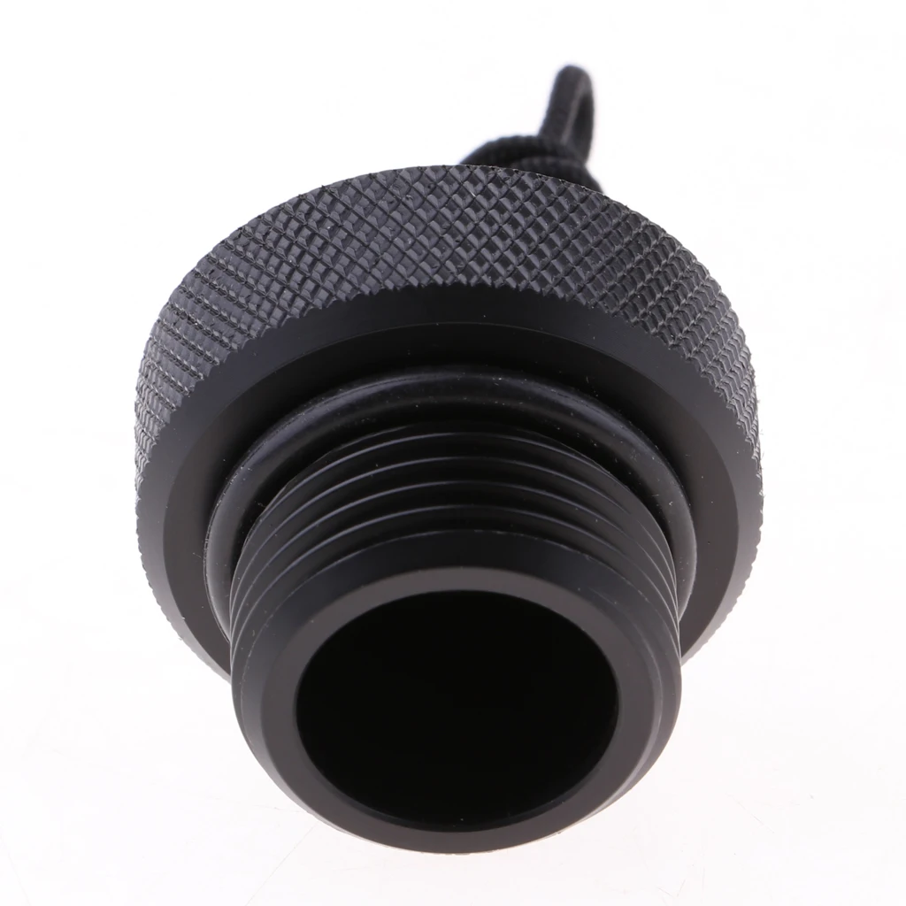 SCUBA Snorkeling Threaded Dust  Plug Cover for Din Scuba Tank Valve End  (ID. 0.6 inch) Water Sport Diving