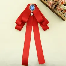 Мужская и Женская фотография ретрорубашка воротник галстук-бабочка ручной работы Британский горный хрусталь комбинезон униформа бабочка школьная лента галстук-бабочка