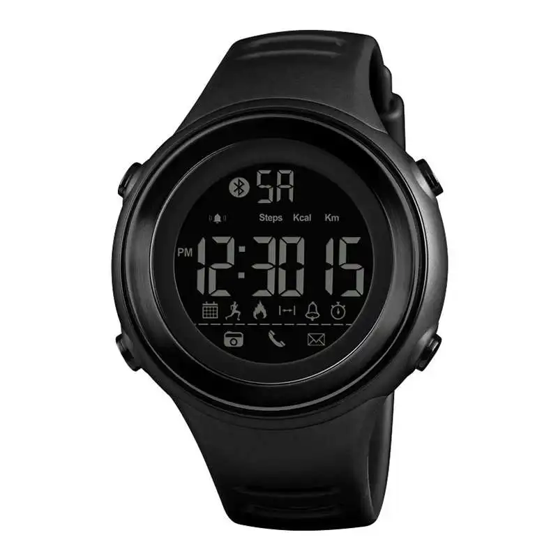 

SKMEi Bluetooth Smart Watch Men'S Pedometer Stopwatch Waterproof Sports Watch Digital Led Electronic Watch 1396