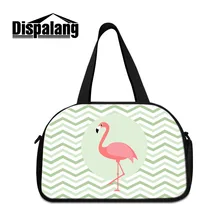 Dispalang дорожная сумка с независимыми обувь хранения Фламинго большой Ёмкость Для женщин Чемодан путешествия Сумки унисекс дорожные сумки