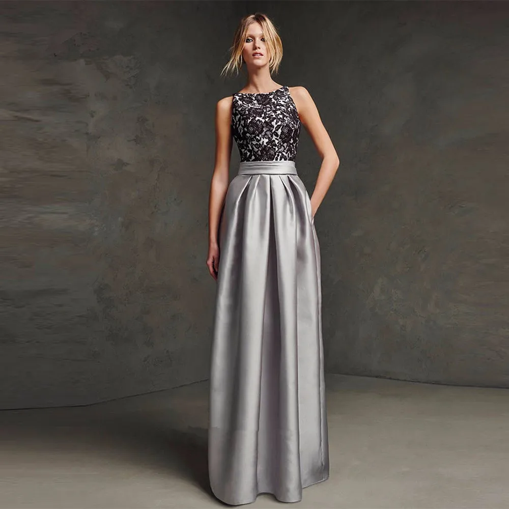cheap silver evening gowns