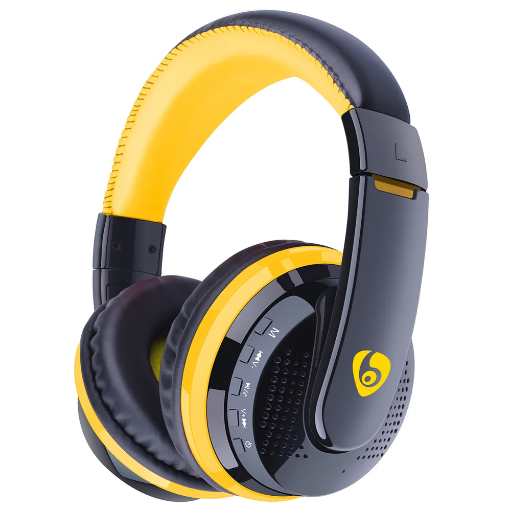 Over Ear Powerful Bass Stereo Bluetooth 4.0 Headphone Handsfree