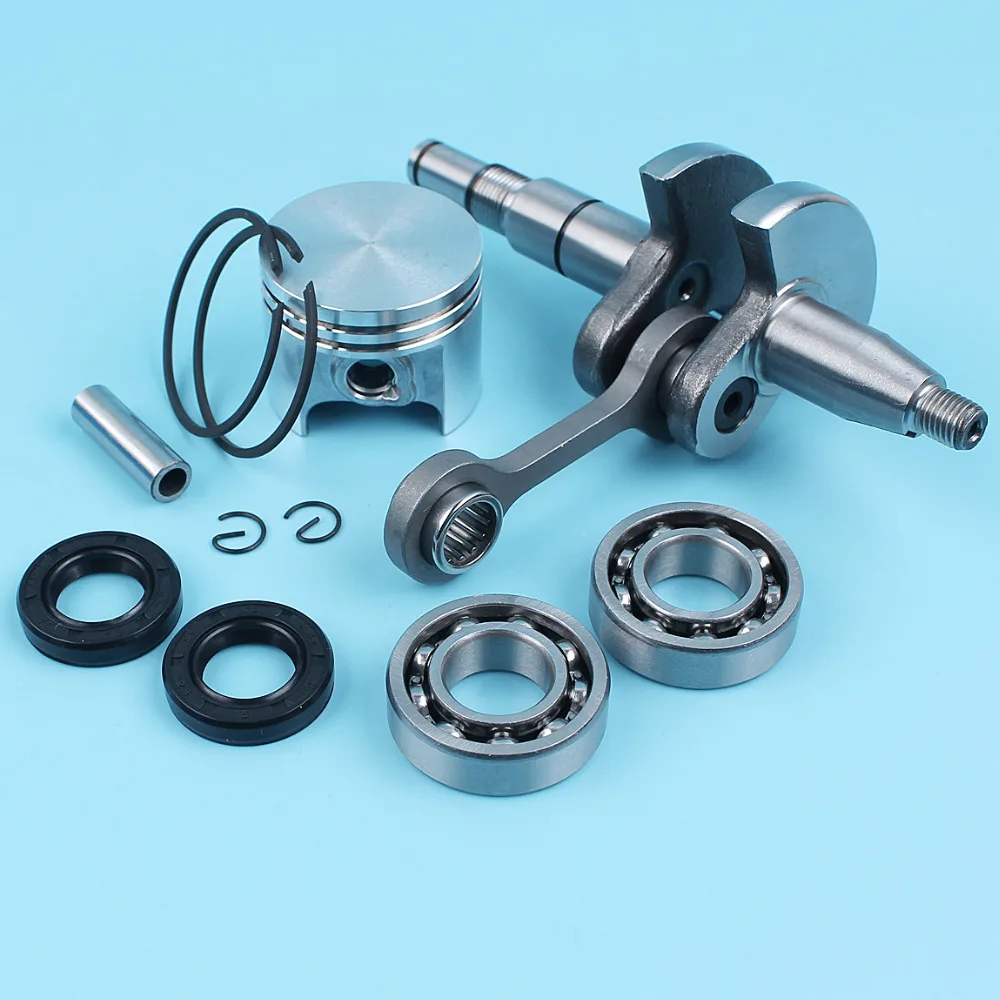 37mm Piston 8mm Pin Crankshaft Ball Bearings Oil Seals For STIHL 017 MS170 Chainsaw OEM# 1130 030 2000 NEW Parts 37mm Piston 8mm Pin Crankshaft Ball Bearings Oil Seals For STIHL 017 MS170 Chainsaw OEM# 1130 030 2000 NEW Parts